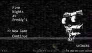 Five Nights at Freddy's Title Screen (PS4, Xbox One, Switch)