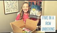 Curriculum Unboxing: Five in a Row Volume 5