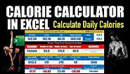 Calorie Calculator in Excel 2024 / Creating Your Personalised Calorie Calculator in Excel
