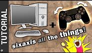 Motion Controls for PC Gaming "Sixaxis All The Things!" (DS4 PS4 Controller + DS4Windows)