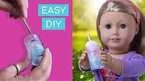 How to Make a Sparkling Drink for Your Doll | Doll DIY | @AmericanGirl