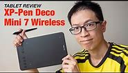 Review: XP-Pen Deco Mini 7 WIRELESS graphics tablet