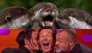 Watch Benedict Cumberbatch Go “Full” Otter As a Bewildered Johnny Depp Looks On