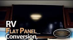 Rv Flatscreen Conversion and Remodel by Dave & LJ's