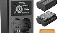 SmallRig NP-W235 Camera Battery Charger Set for Fujifilm X-T5, X-T4, Double Slot NP-W235 Battery Charger for Fujifilm X-T5, X-T4, VG-XT4, X-S20, GFX50S II, GFX100S, X-H2, X-H2S, 2040mAh - 3822