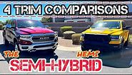 Comparison Of The 2023 Ram 1500 Trims// Ram 1500 Limited vs Ram Rebel vs Laramie vs Big Horn #ram