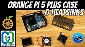 Orange Pi 5 Plus Case and Coolers test. Geekworm