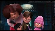Despicable Me but it's just Margo, Agnes and Edith is on screen