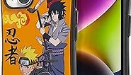 iFace Naruto Shippuden Case for iPhone 14 (6.1 inch) – First Class Shockproof Anime Protective Cell Phone Cover – Naruto/Sasuke/Sakura