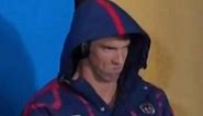 PhelpsFace | Michael Phelps Gives Death Stare to Olympic Opponent