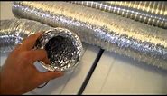 How to build a safe dryer vent. Best materials to use for a dryer vent.