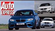 BMW M2 vs 1M Coupe vs M4 track battle: two-door M car triple test!