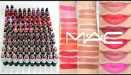 Mac Lipstick Collection 2019 + Lip Swatches || Beauty with Emily Fox
