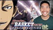 Coach Reacts to Kuroko No Basket | S2 E15 - Aomine Smiles Versus Kagami 1 on 1