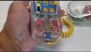 Old School 80s/90s Conair HAC SW205 See-Through Transparent Clear Telephone