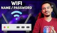 How to Change Wifi Password & Name of Any Router [Mobile+PC]
