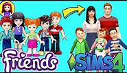 Sophie, Henry and the Triplets as Sims! Lego becomes Sims 4 in Create-a-Sim CAS