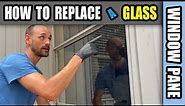 How to Replace a Glass Window Pane (Aluminum Frame)