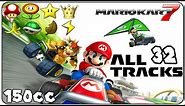 Mario Kart 7 - All Courses (Full Race Gameplay)