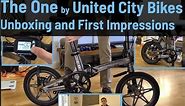 The One by United City Bikes - Lightest Folding Electric Bike - Unboxing and Review