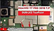Test Point for Huawei Y7 Pro 2018 T.P #isp [Dub-LX2] to hardreset and Remove FRP 2023