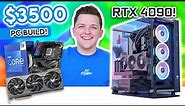 Insane $3500 Open-Frame RTX 4090 Gaming PC Build!