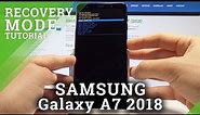 How to Boot into Recovery Mode in SAMSUNG Galaxy A7 2018 - Samsung Recovery Menu
