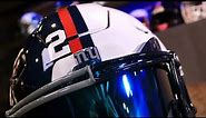 Saquon Barkley Penn State/NY Helmet