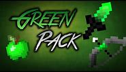 Minecraft Green PvP UHC Texture Pack 16x16 (Short Swords)