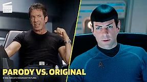 Galaxy Quest vs. Star Trek: Space Battle Scene