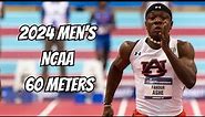 Speed Unleashed: 2024 NCAA Men's Indoor 60m Dash Showdown!