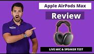 Apple Airpods Max - Good for Calls & Meetings? LIVE MIC TEST!