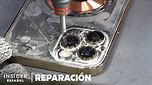 Cómo se restaura profesionalmente el cristal trasero agrietado del iPhone | Reparación