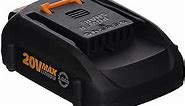 Worx WA3575 20V PowerShare 2.0 Ah Replacement Battery, Orange and Black