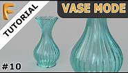 Fusion 360 Tutorials #10 Vase Mode modeling