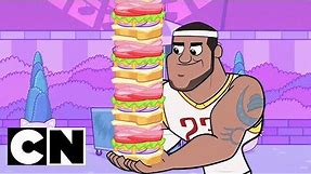 Teen Titans Go | LeBron James Dribbling Exhibition | Cartoon Network