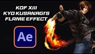 How To Make A Kof XIII's Kyo Kusanagi Fire [After Effects Tutorial]