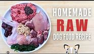 Simple Raw Food Recipe For Dogs (Beginner Friendly)