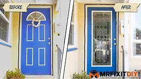 Adding Glass to Your Front Door - A DIY Guide