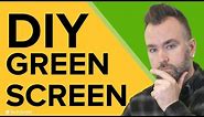 Make a DIY Green Screen at Home