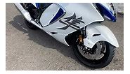 🔪SLICE & DICE🎲 2023 Suzuki Hayabusa in Pearl White & Blue💨 #Suzuki #Motorcycle #Sportbike #Hayabusa #GSX #GSXR #GSXR1300 #Busa #TurboBusa #TurboHayabusa #MillersMotorsports | Miller's Motorsports