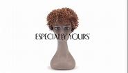Especially Yours Felicity Wig Natural Short Wig with Trendy Corkscrew Curls, Bouncy Layers/Runway Shades of Black, Brown and Gray