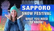 SAPPORO SNOW FESTIVAL in Hokkaido Japan ❄️ Guide to Plan Your Visit