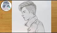How to draw a boy / Boy pencil sketch