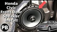 2012 - 2015 Honda Civic Front Door Speaker Install