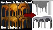 Revit Tutorial - Arches and Barrel Vault Structure