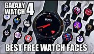 Samsung Galaxy Watch 4 Series - Best FREE WATCH FACES to download!