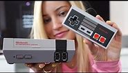 NES CLASSIC Unboxing and gameplay! | iJustine