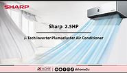 Sharp J-Tech Inverter Plasmacluster Air Conditioner