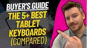 TOP 5 BEST TABLET KEYBOARDS - Bluetooth Keyboard Review (2023)
